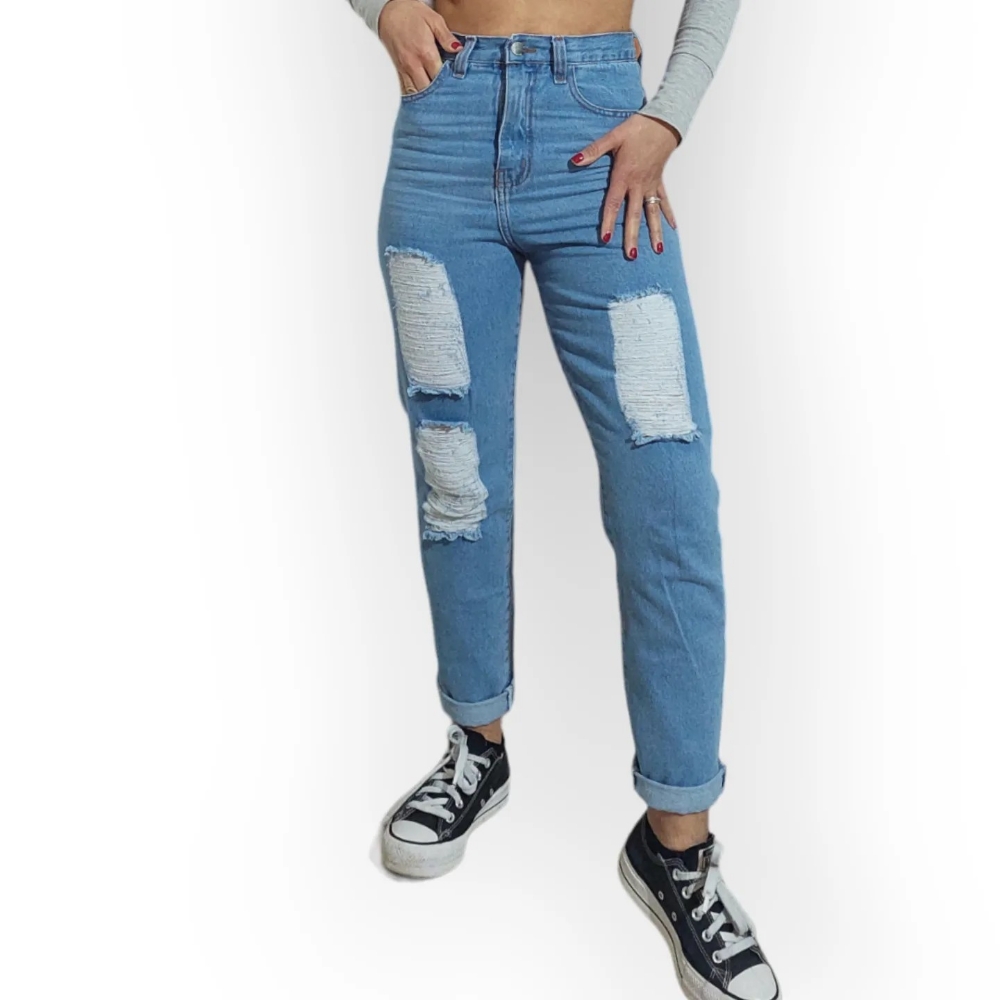 Jeans Mom Rígido - Imagen 3
