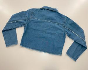 Campera Corta Diana J, Nena Niña Moda Tendencia 4 a 12 Años - Miniatura 2