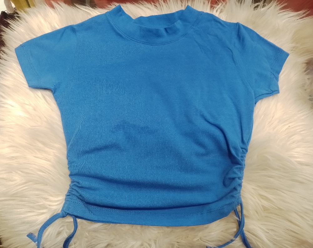 Remeras con Frunce Algodón - Imagen 3
