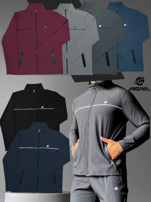 Campera Microfibra Elastisado de Hombre