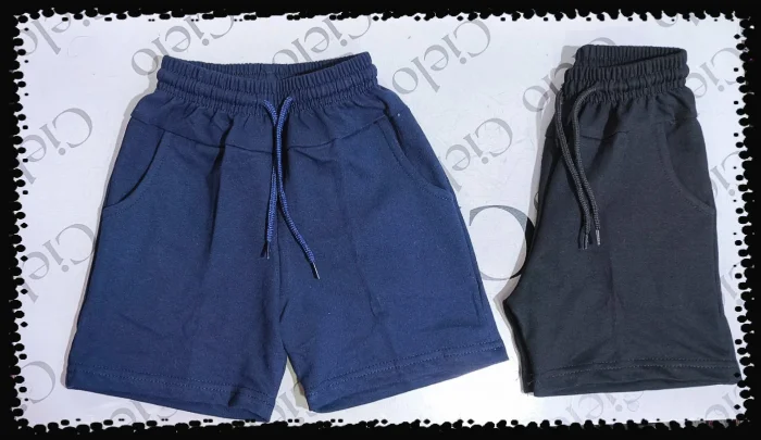 Short Lisos Unisex Colegial