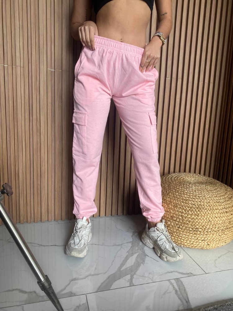 Jogger Cargo Rustico Rosa - Imagen 2