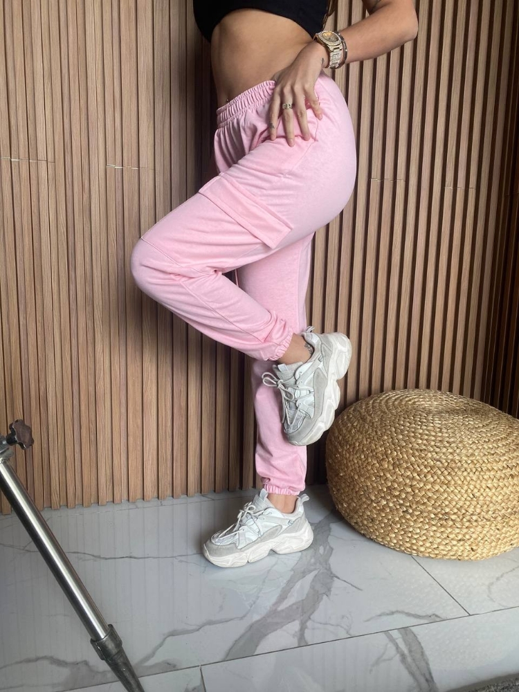 Jogger Cargo Rustico Rosa - Imagen 3