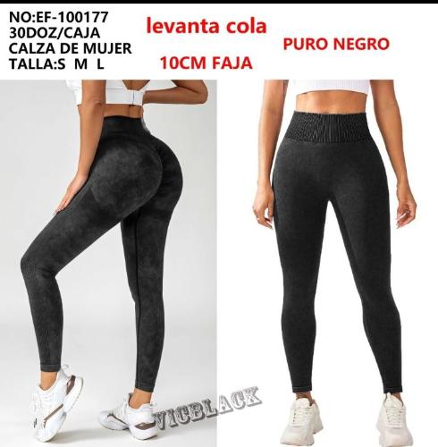 Calza Prelavado Negro-  D'lirio - Vic Black - Miniatura 2