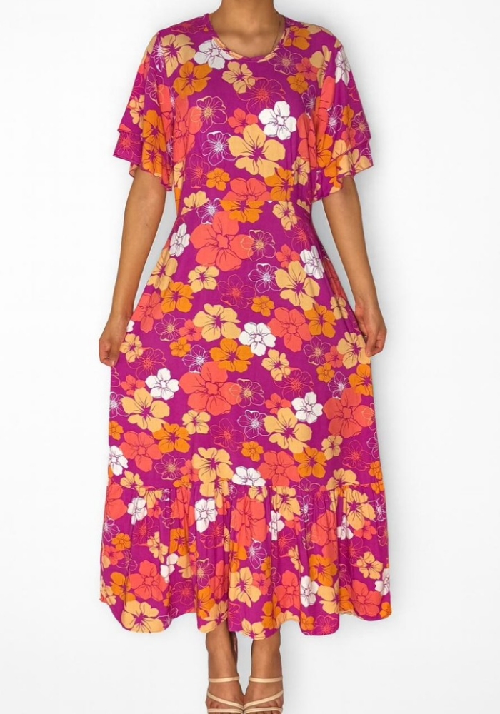 Maxivestido de Fibrana - Verano - Imagen 3