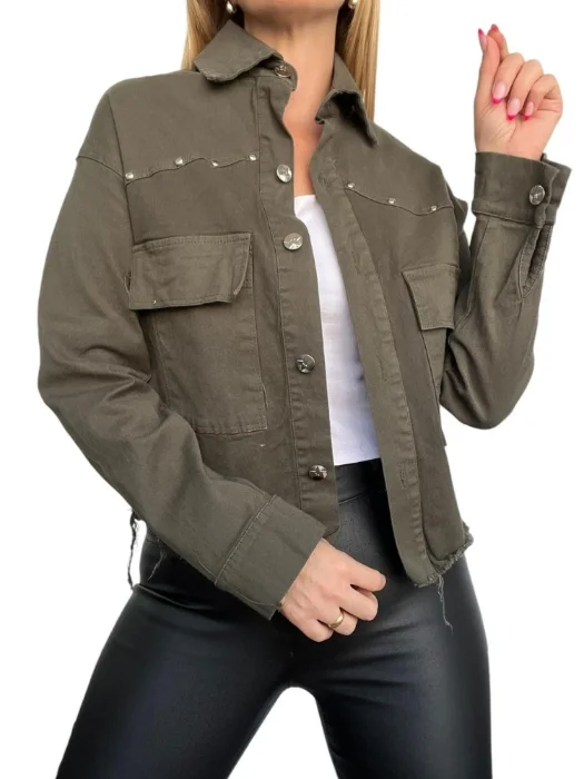 Campera Mom   Obercis Gabardina Liviana