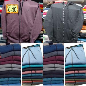 Camperas de Polo Frizado Talles Especiales