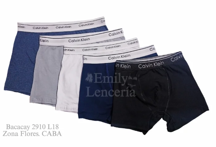 Boxer Hombre Calvin X Docena Algodón