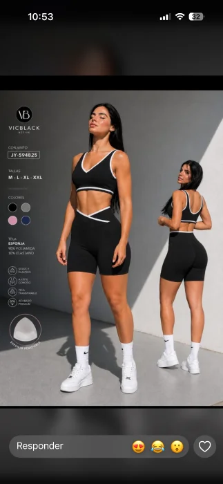 Conjunto Cintura Cruzada Importado