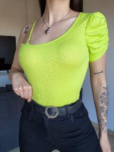 Body una Manga Princesa C/tira Morley