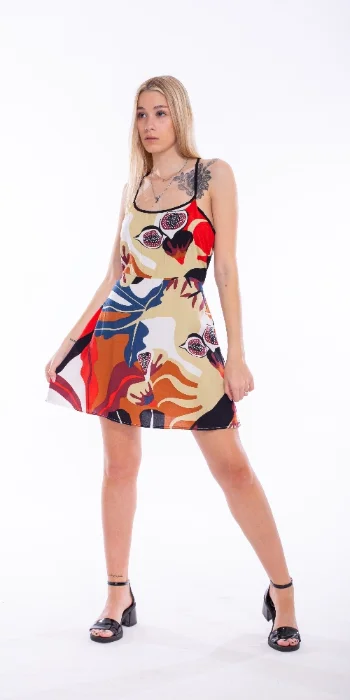 Vestido Fibrana Poplin