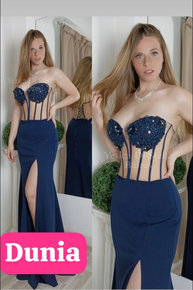 Vestido Dunnia Sirena/gema/matilda - Imagen 6