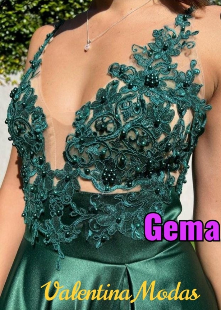 Vestido Dunnia Sirena/gema/matilda - Imagen 2