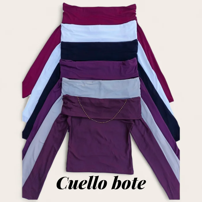 Cuello Bote Modal Soft