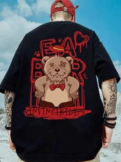 Remera Estampada Oversize
