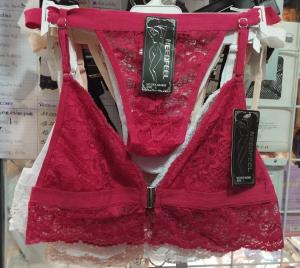 Bralet de Algodón y Encaje - Miniatura 3