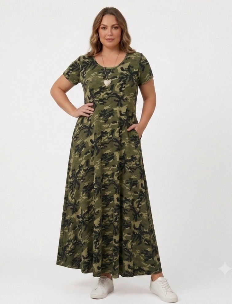 Maxi Vestido Estampado - Imagen 2