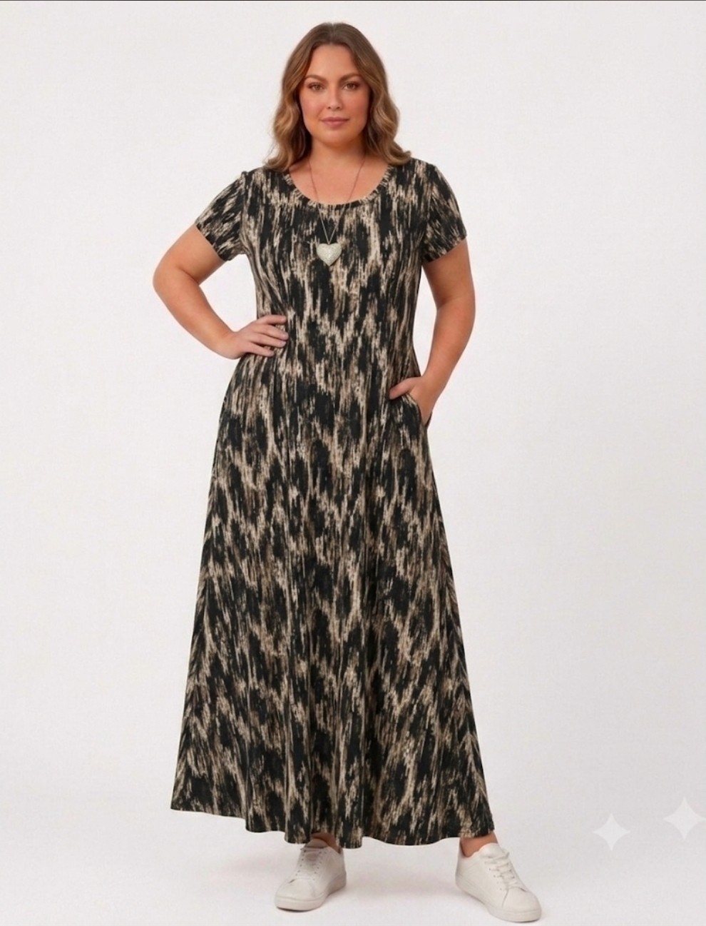 Maxi Vestido Estampado - Imagen 3