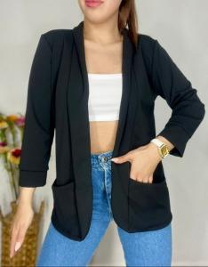 Blazer Bengalina Dama Largo - Miniatura 6