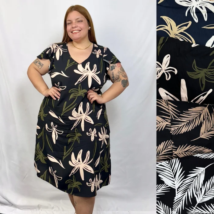Vestido Fibrana V