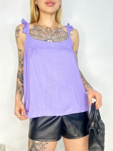 Musculosa de Lino