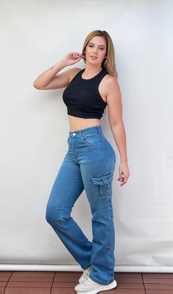 Wide Leg Cargo  ( Elastisado) - Imagen 6