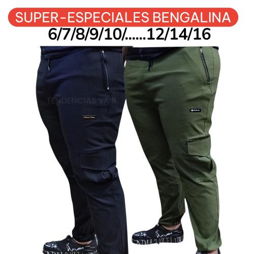 Jogger Cargo Super-especiales Bengalina