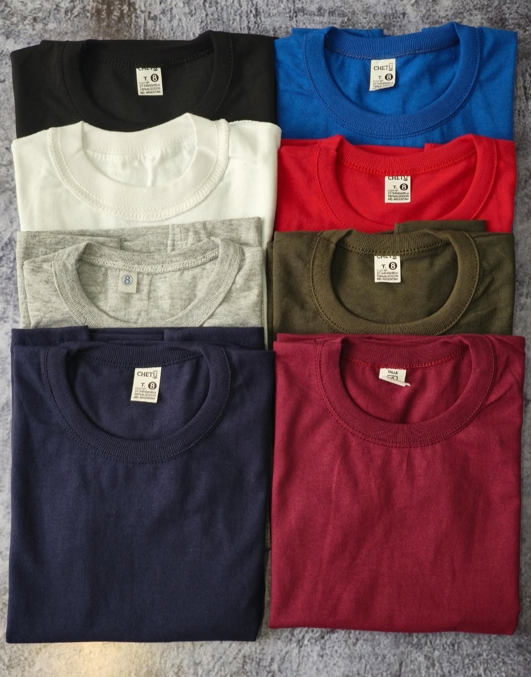 Remeras Lisas de Niños - Imagen 2