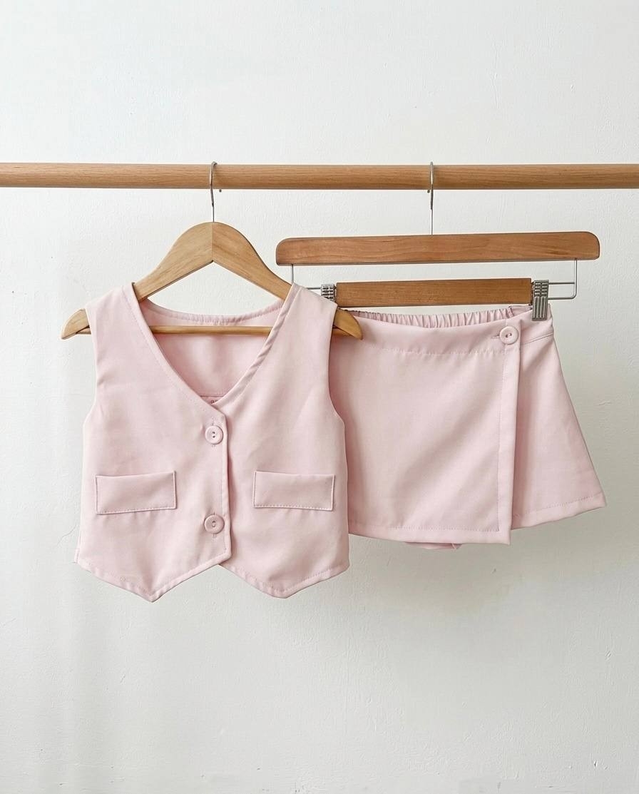 Conjunto Sastrero con Short Pollera - Imagen 5