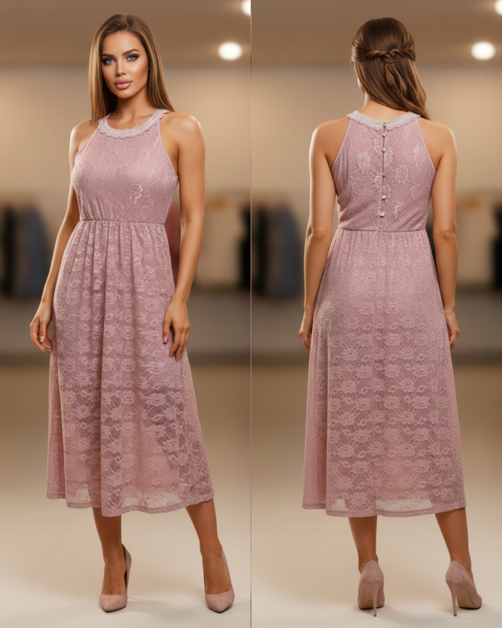 Vestidos Dama con Tiras Importado - Imagen 3