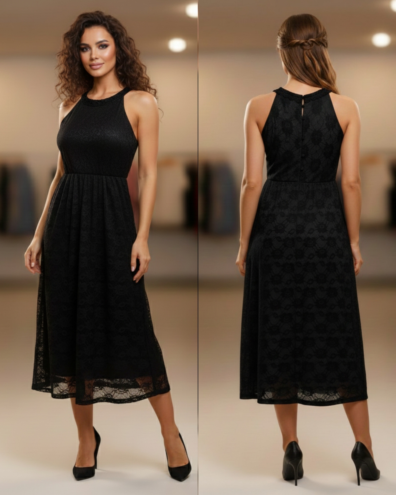 Vestidos Dama con Tiras Importado - Imagen 2