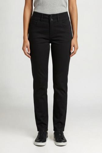 Pantalón Recto Satén Simil Gabardina - Elastizado - Talles 38 al 50