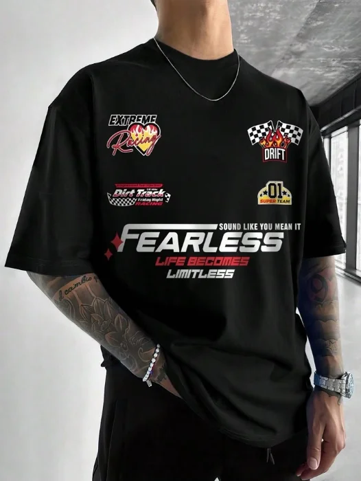Remera Over - Fearless