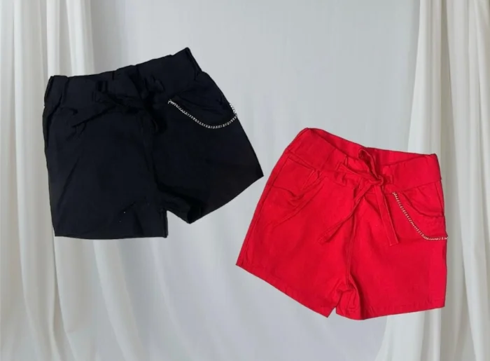 Short Nena Bengalina con Cadena Talles Reales