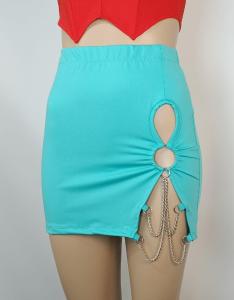 Pollera Microfibra con Argollas