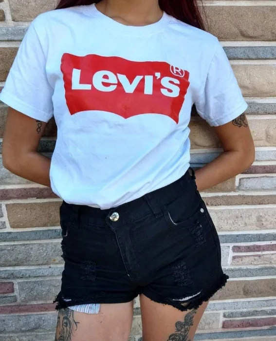 Remera Levis Algodón Peinado