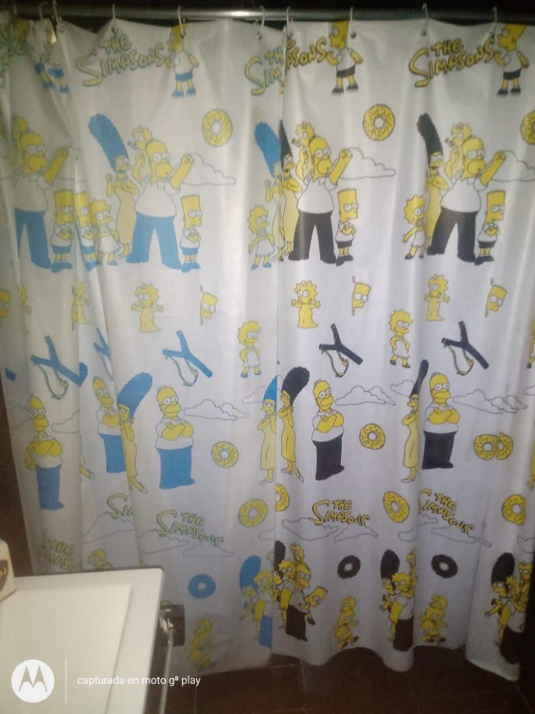 Cortinas de Baño Animadas con Protector de Pvc - Imagen 2