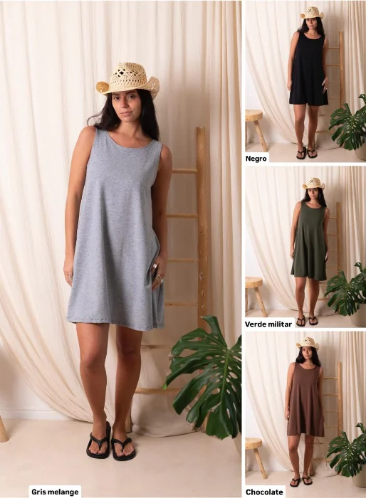 Vestido Bobo Liso
