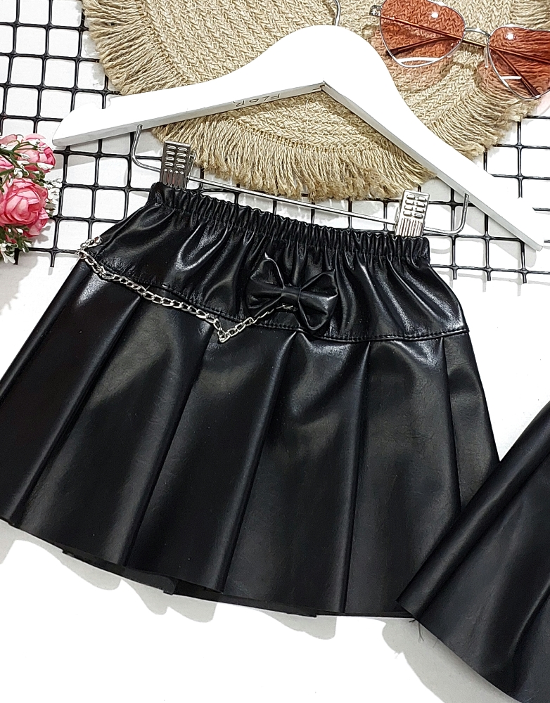 Pollera Engomado Tableada P/ Beba - Imagen 2