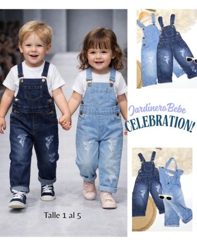 Jardinero Unisex para Bebes