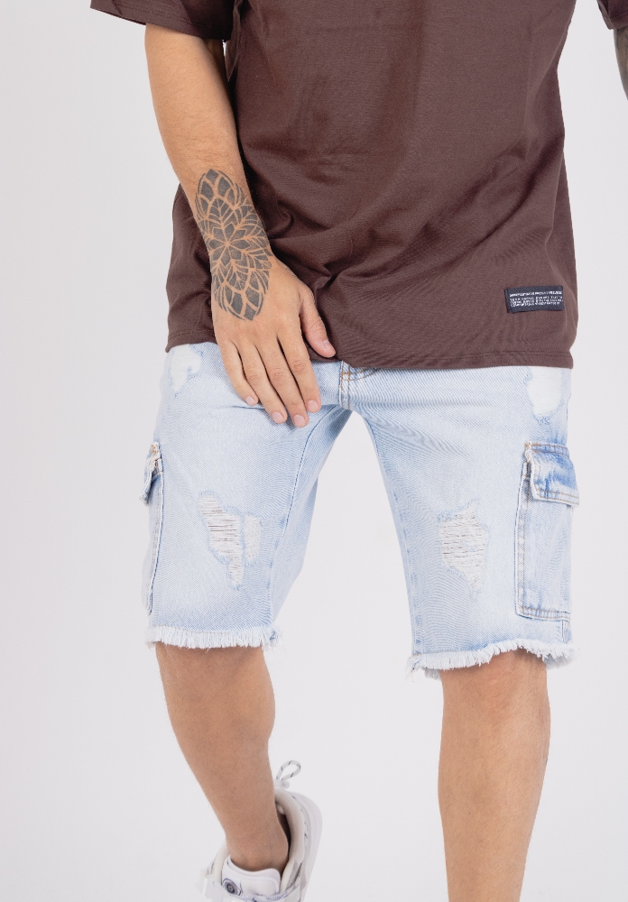 Bermudas Moon Cargo C/bolsillo Chino - Imagen 5