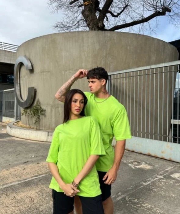 Remera Oversize Algodón Peinado
