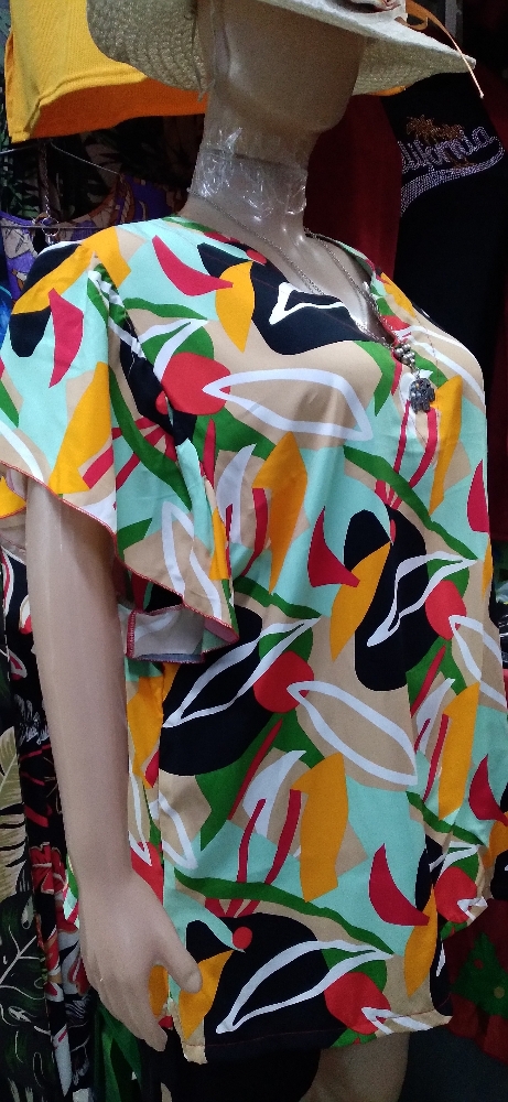 Remera de Fibrana Manga Mariposa Talles Especiales - Imagen 3
