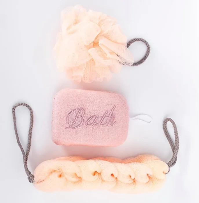 Set de Esponjas de Baño