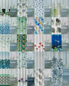 Cortinas de Baño Estampados Raso