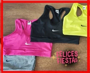 Top Deportivo Nike de Laycra Tira Gruesa