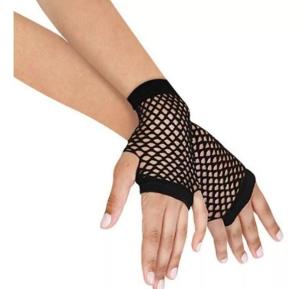 Guantes de Red Negro Cotillón