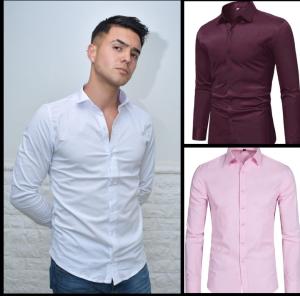 Camisa Liso Elastizado