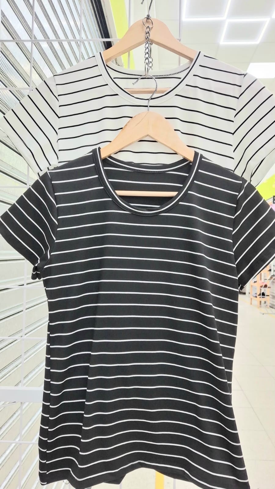 Remera Rayada X Talles - Modal Soft Hilo Color - Imagen 2