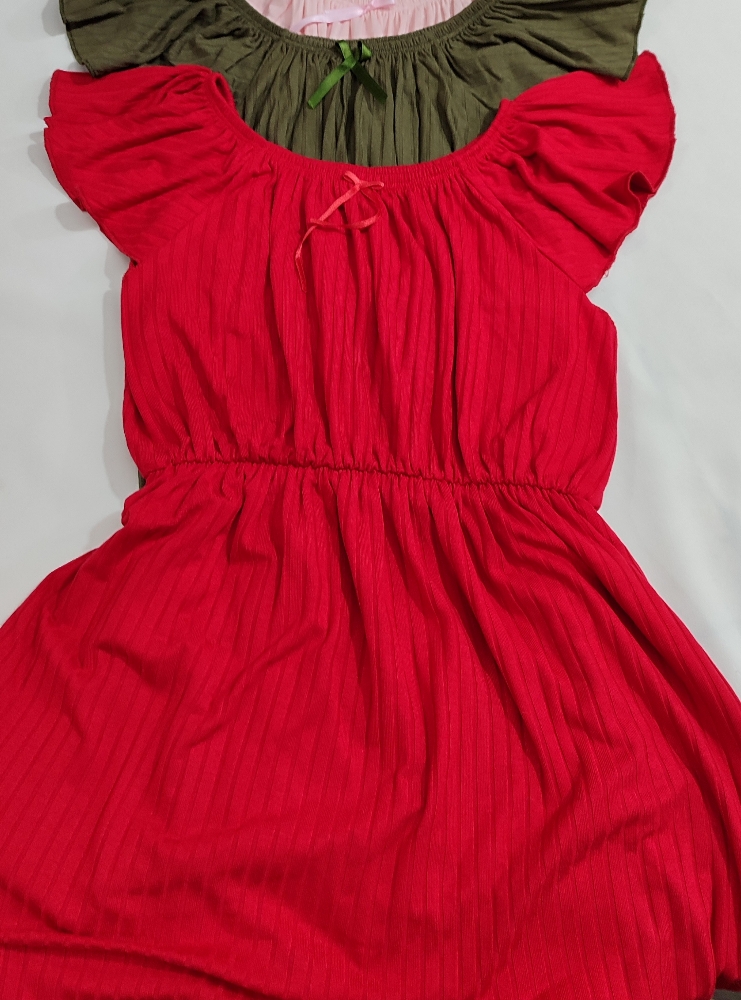 Vestido Rojo Morley Viscosa Nena - Imagen 2